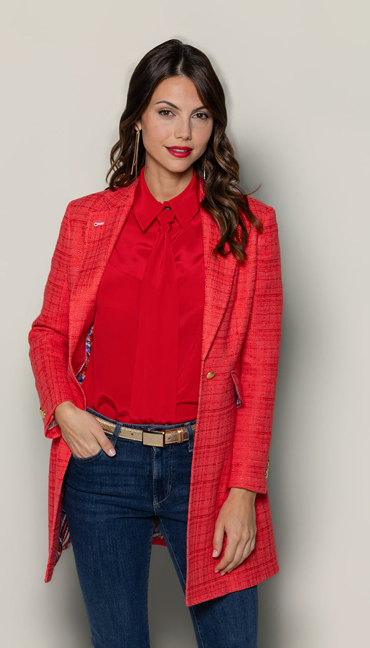 PinkTweedDusterCoatSpring