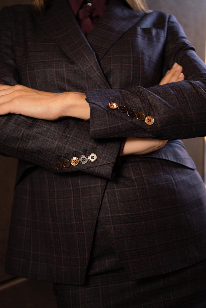 Soho Plaid Blazer