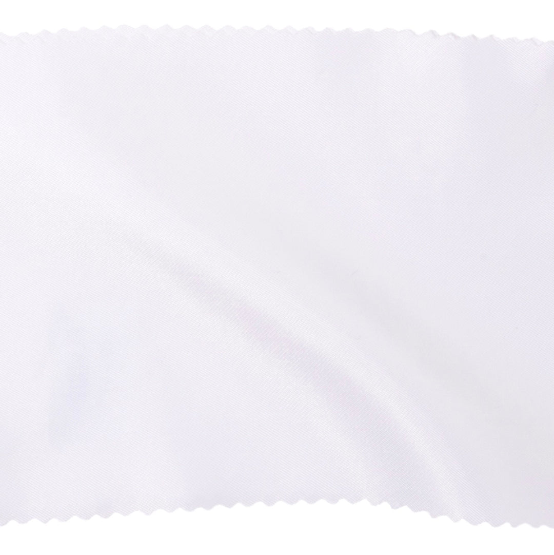 White stretch lining for custom blazer sleeves, pants, skirts, woven tops