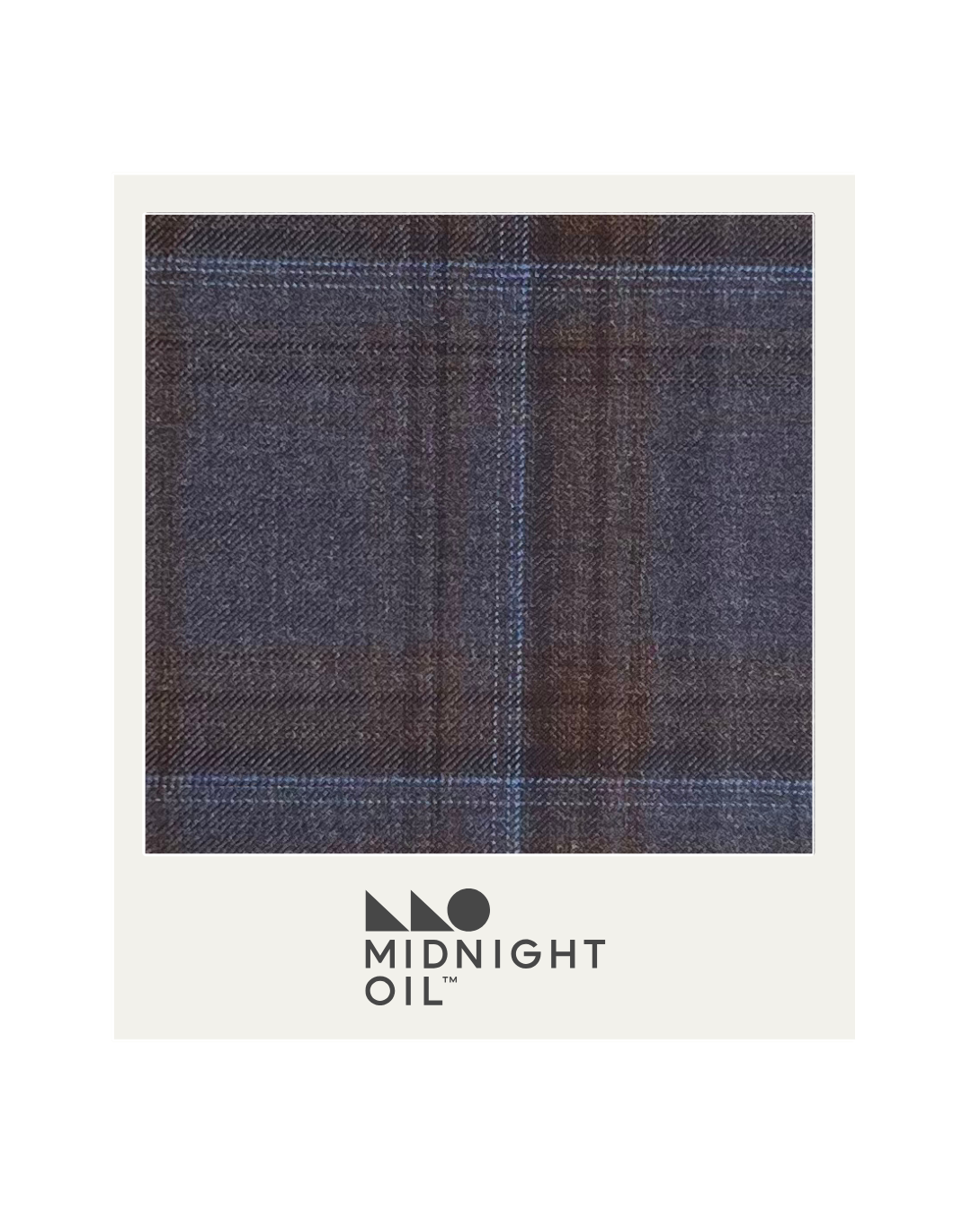 Bateau Neck Top - Boardroom Blue Plaid