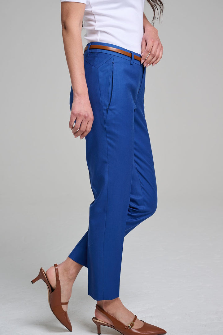 Ankle Pant - Adriatic Blue